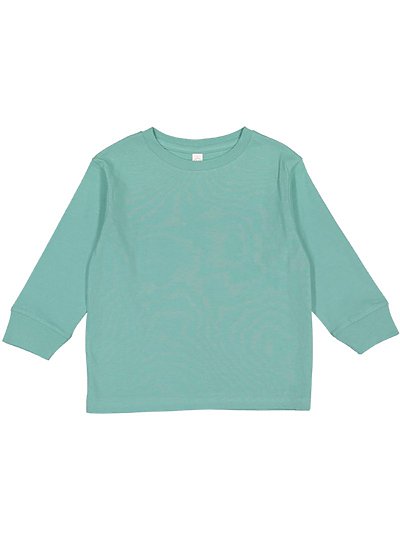 Toddler Long Sleeve Fine Jersey Tee  Rabbit Skins  3302