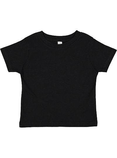 Toddler Fine Jersey Tee  Rabbit Skins  3321  APPLE TO CARDINAL BLACKOUT