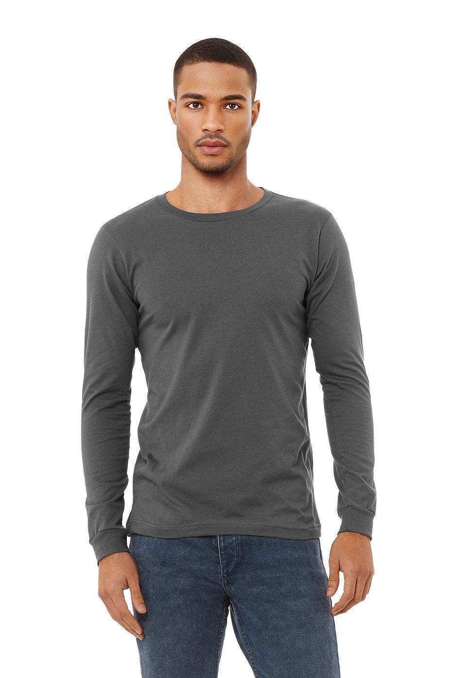 Unisex Jersey Long Sleeve Tee  Bella+Canvas  3501 XXX-LARGE