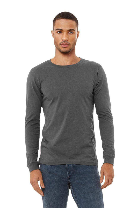 Unisex Jersey Long Sleeve Tee  Bella+Canvas  3501 XXX-LARGE