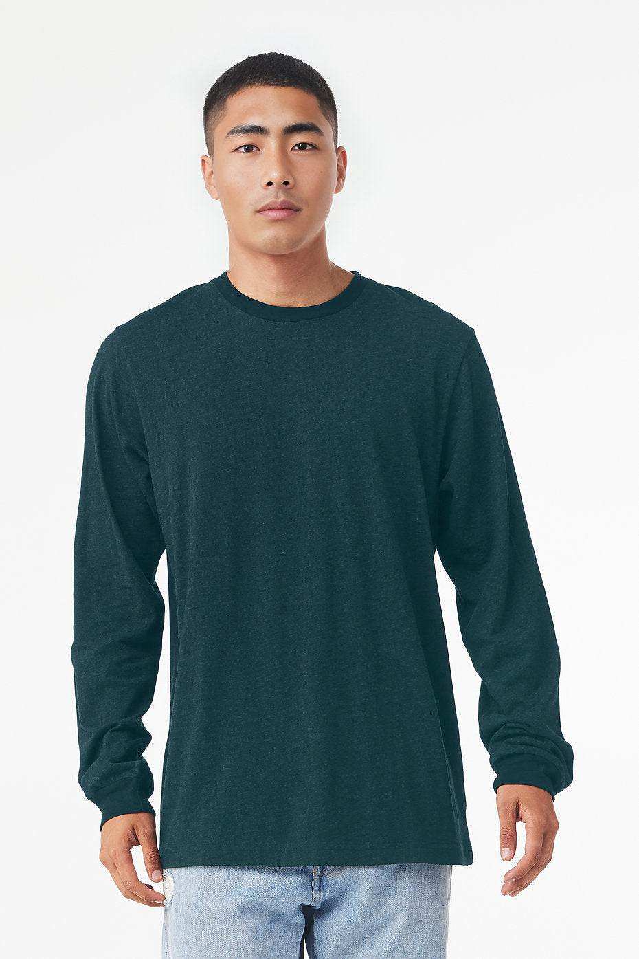 Unisex Jersey Long Sleeve Tee  Bella+Canvas  3501 XXX-LARGE