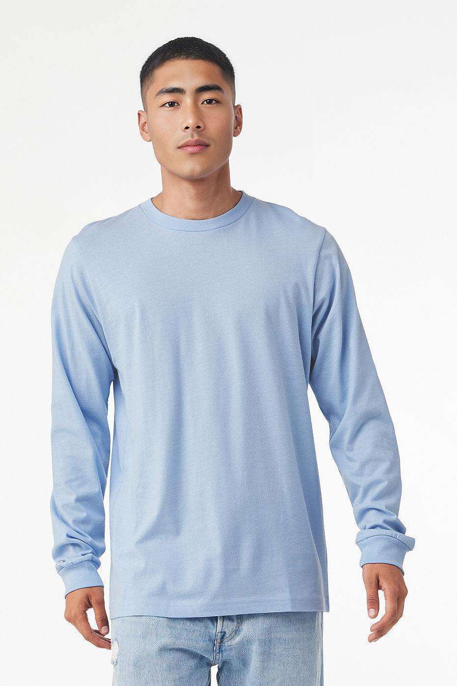 Unisex Jersey Long Sleeve Tee  Bella+Canvas  3501 XXX-LARGE