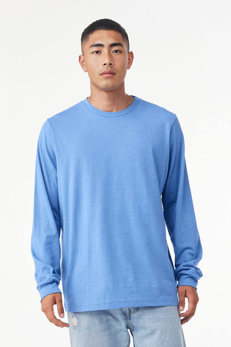 Unisex Jersey Long Sleeve Tee  Bella+Canvas  3501 XXX-LARGE