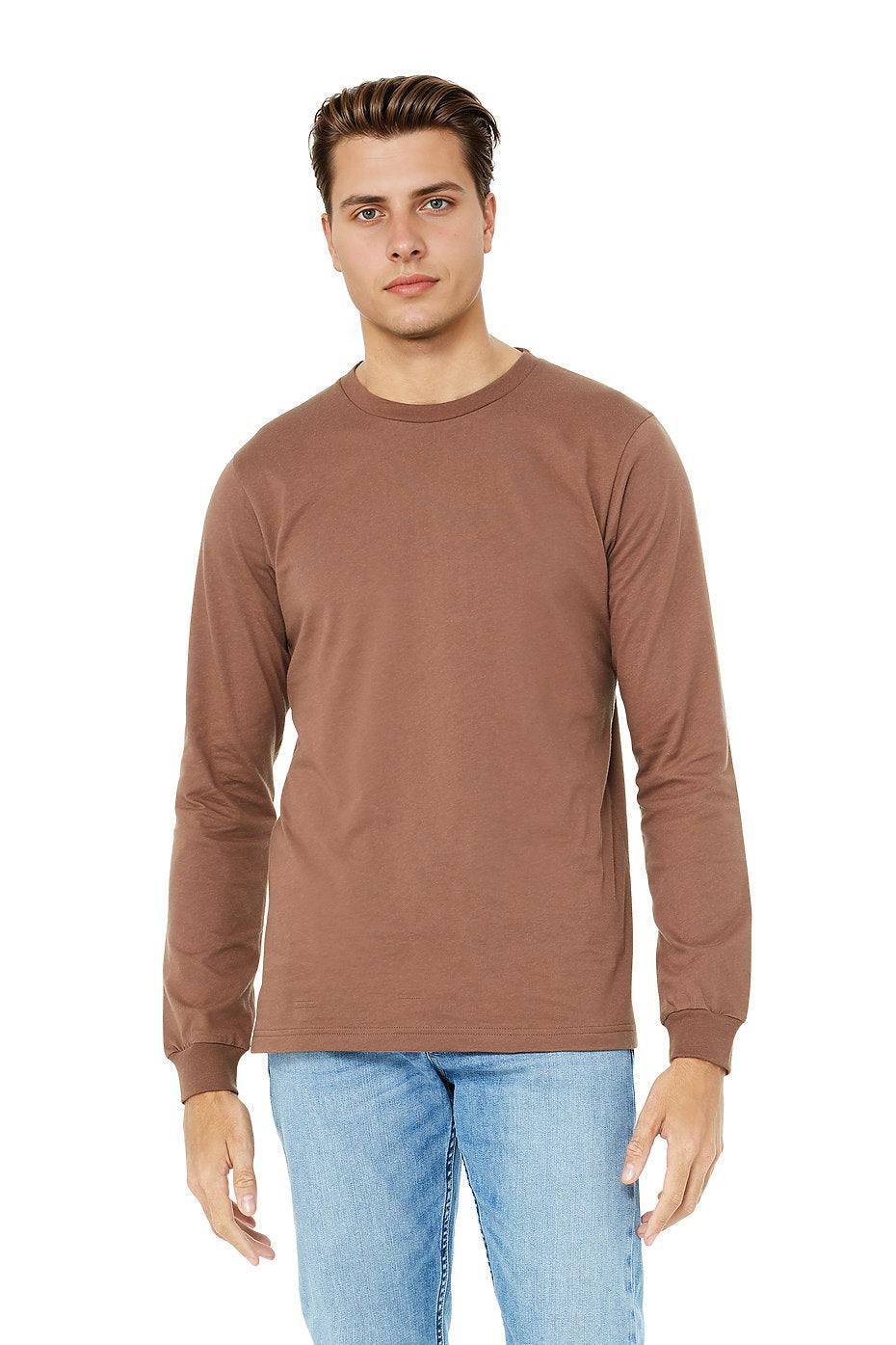 Unisex Jersey Long Sleeve Tee  Bella+Canvas  3501 XXX-LARGE