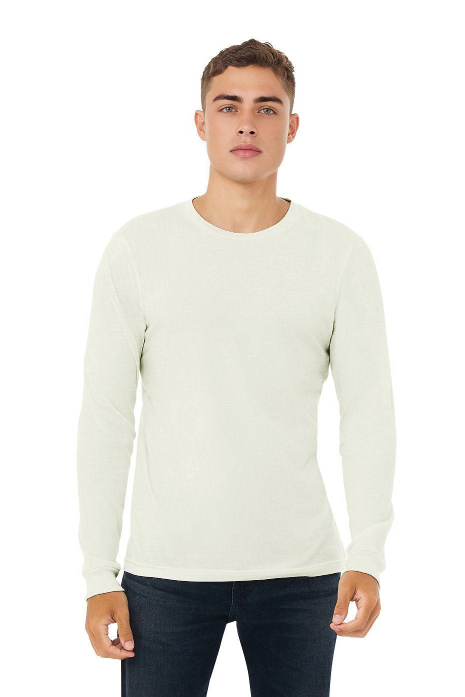 Unisex Jersey Long Sleeve Tee  Bella+Canvas  3501 XXX-LARGE