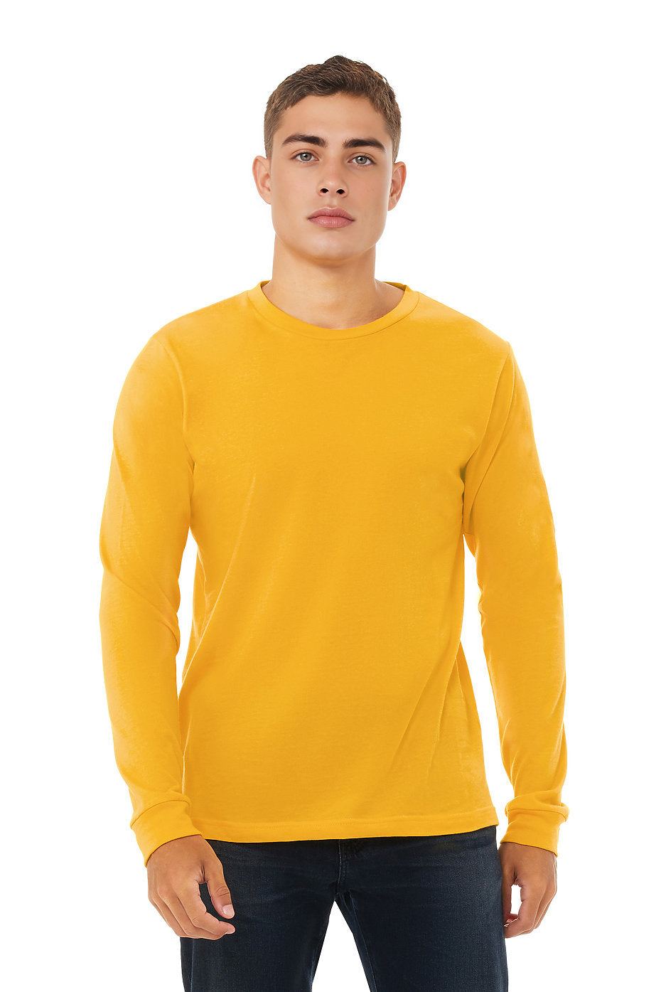 Unisex Jersey Long Sleeve Tee  Bella+Canvas  3501 XXX-LARGE