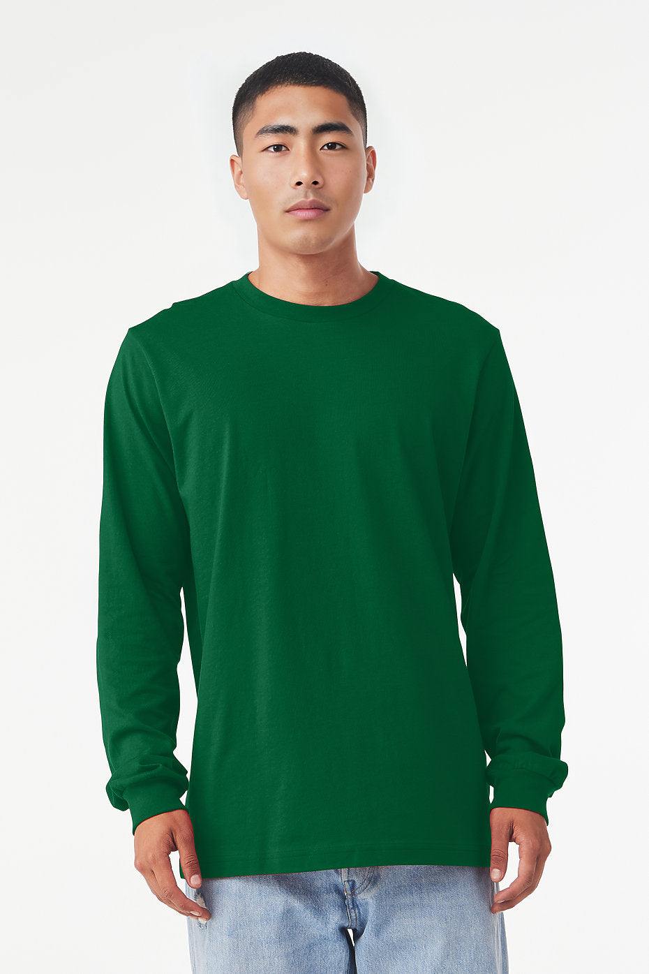 Unisex Jersey Long Sleeve Tee  Bella+Canvas  3501 XXX-LARGE