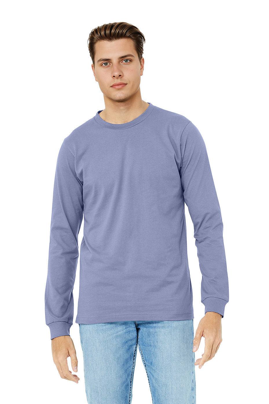 Unisex Jersey Long Sleeve Tee  Bella+Canvas  3501 XXX-LARGE