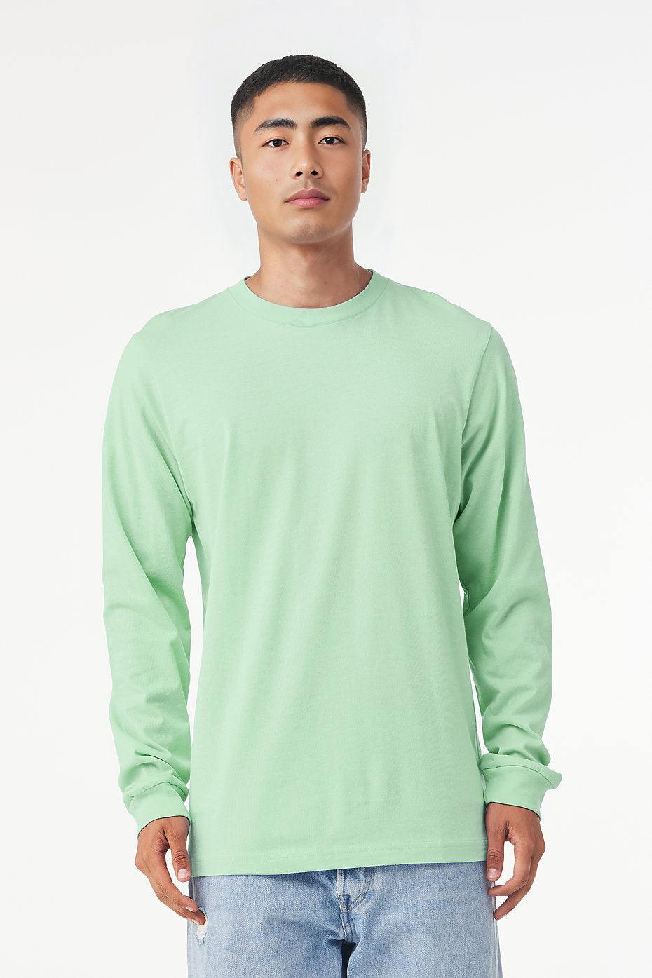 Unisex Jersey Long Sleeve Tee  Bella+Canvas  3501 XXX-LARGE