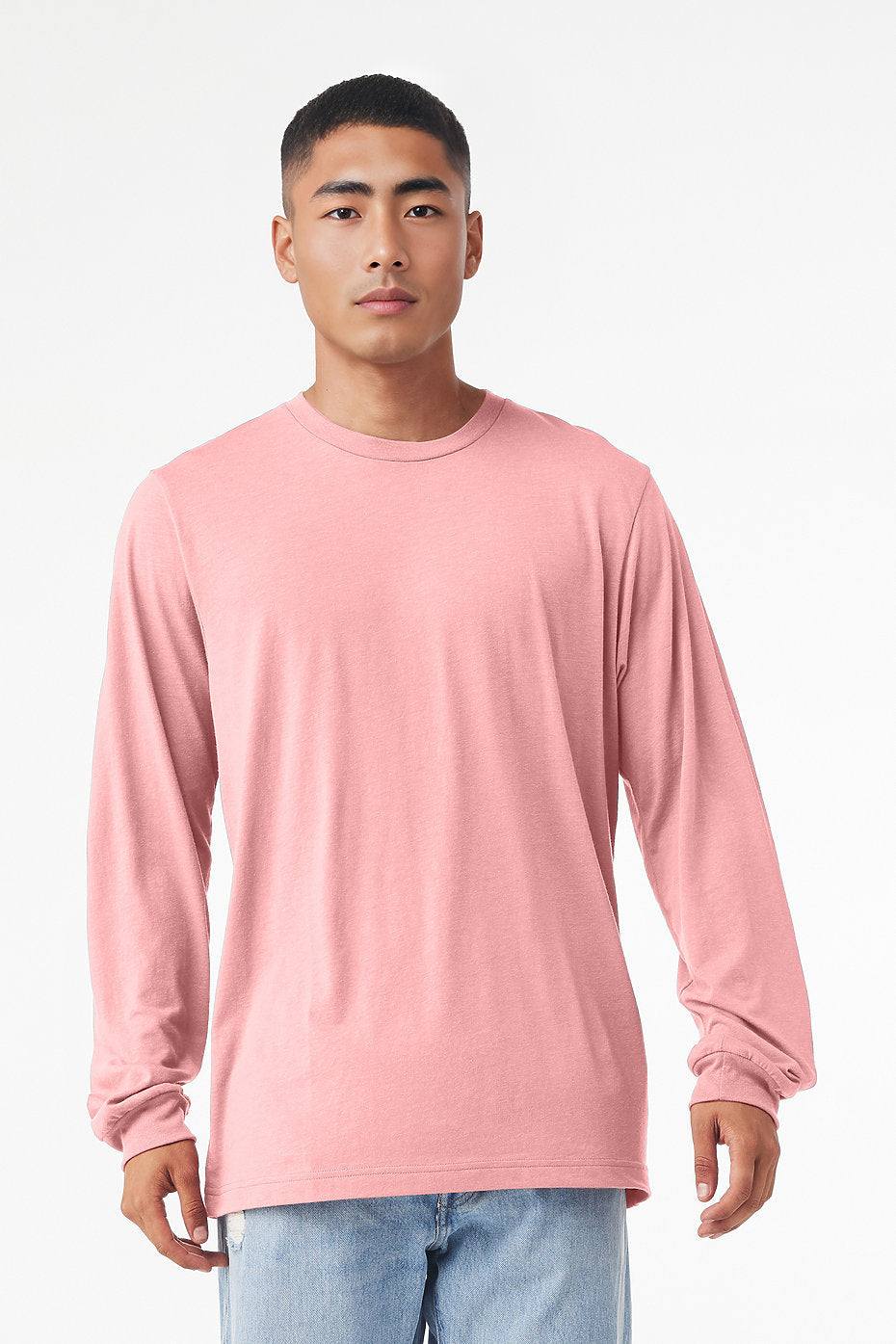 Unisex Jersey Long Sleeve Tee  Bella+Canvas  3501 XXX-LARGE