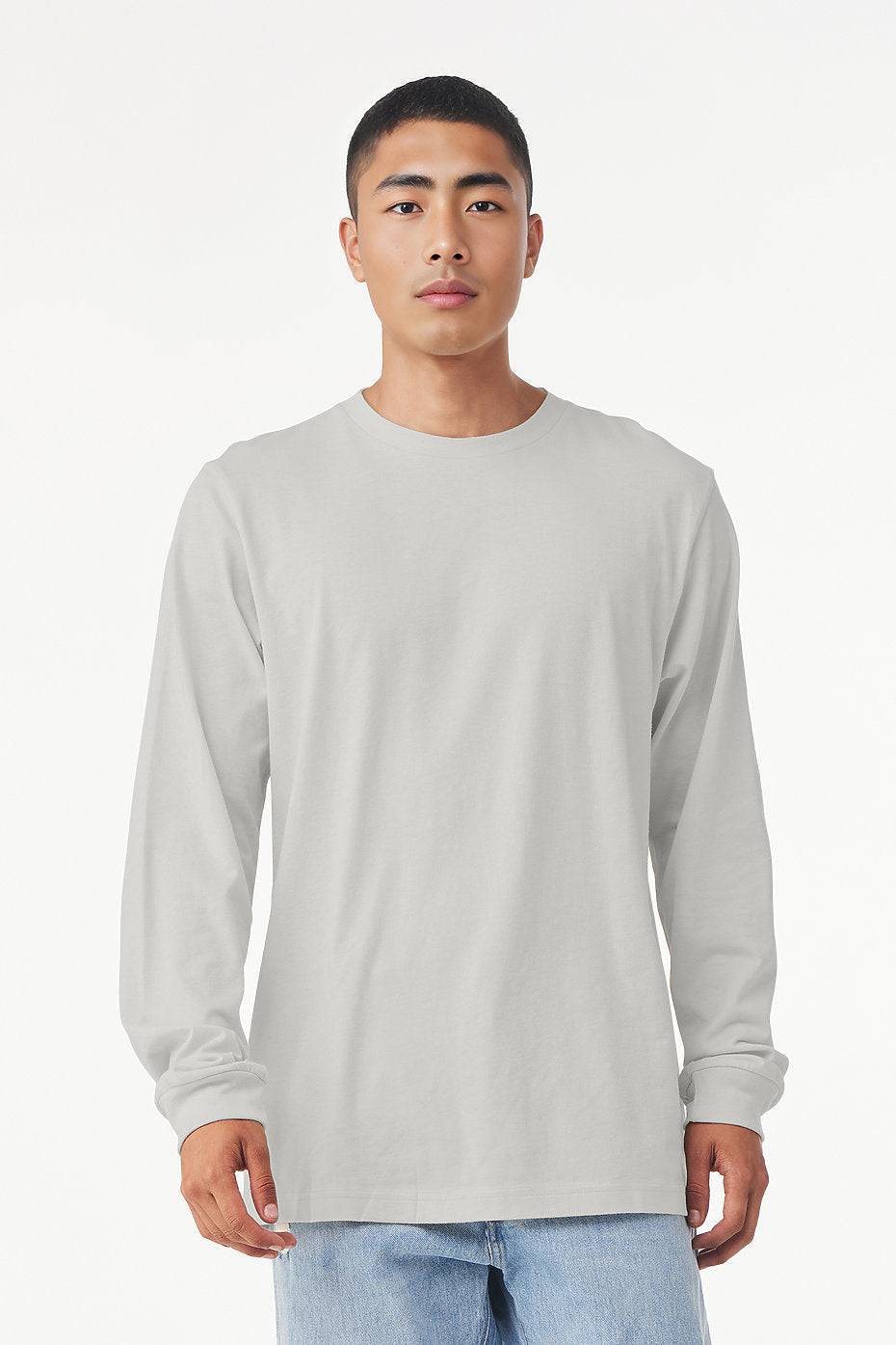 Unisex Jersey Long Sleeve Tee  Bella+Canvas  3501 XXX-LARGE