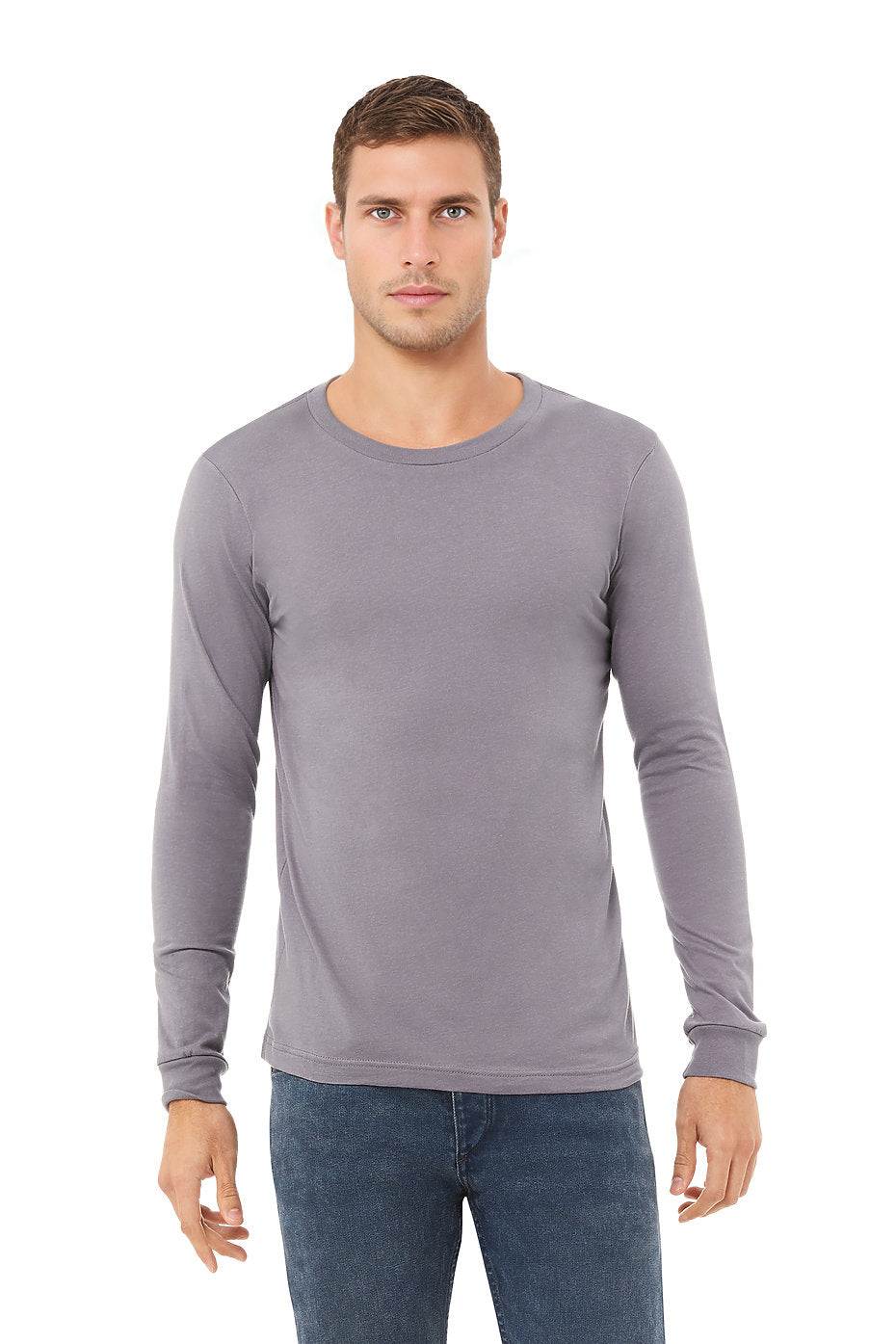 Unisex Jersey Long Sleeve Tee  Bella+Canvas  3501 XXX-LARGE