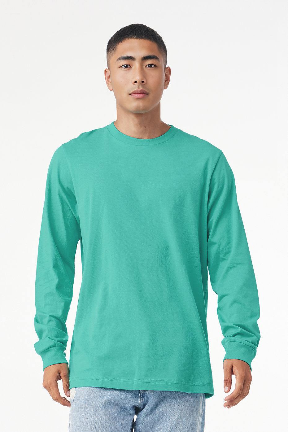 Unisex Jersey Long Sleeve Tee  Bella+Canvas  3501 XXX-LARGE