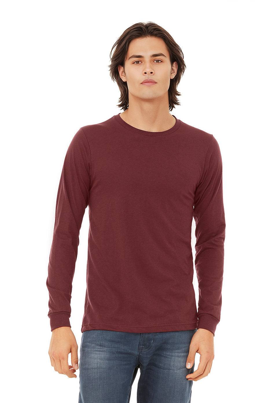 Unisex Heather CVC Long Sleeve Tee  Bella+Canvas  3501CVC LARGE, X-LARGE, & XX-LARGE