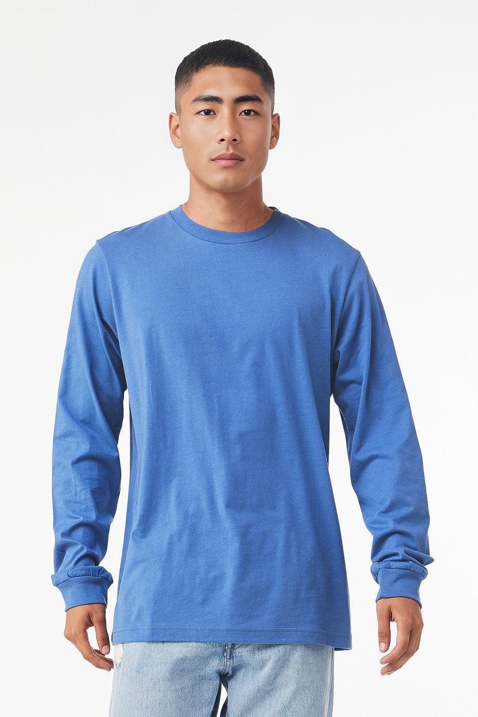 Unisex Heather CVC Long Sleeve Tee  Bella+Canvas  3501CVC LARGE, X-LARGE, & XX-LARGE