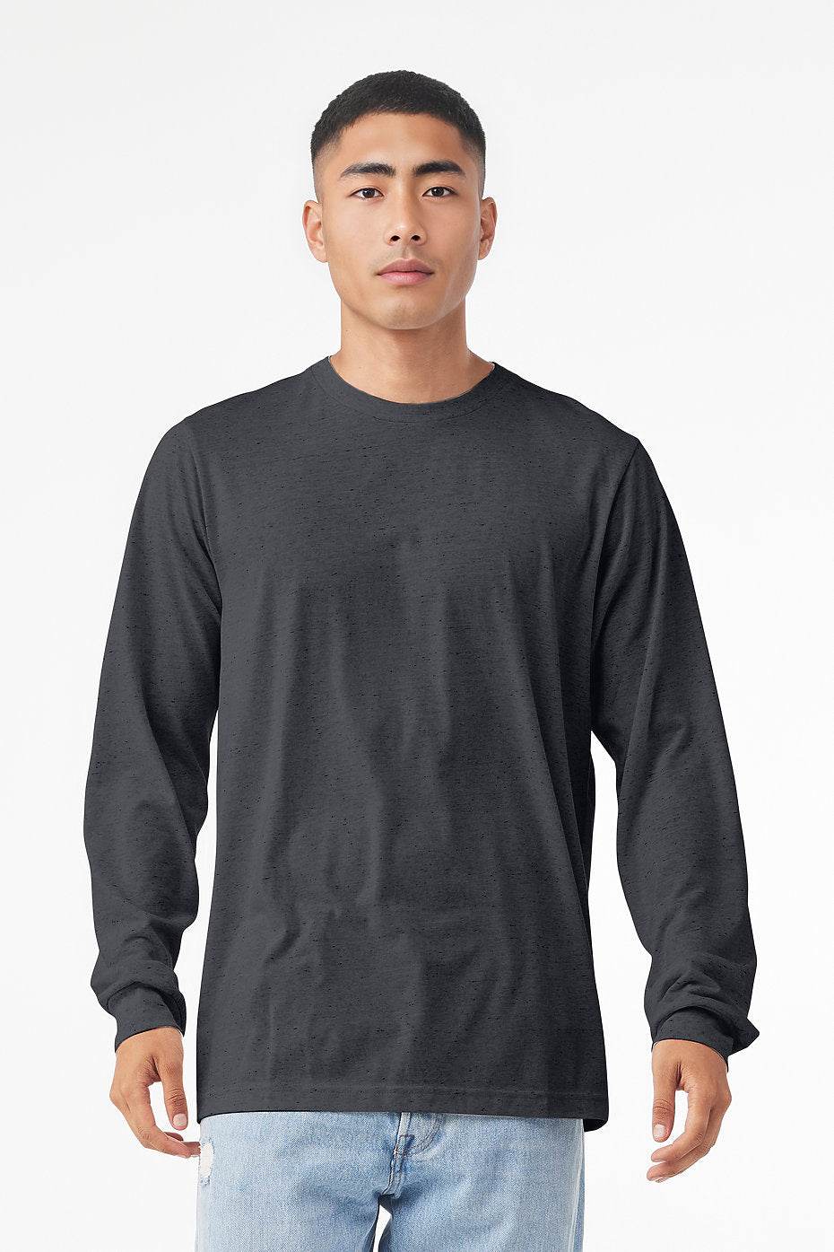 Unisex Heather CVC Long Sleeve Tee  Bella+Canvas  3501CVC LARGE, X-LARGE, & XX-LARGE