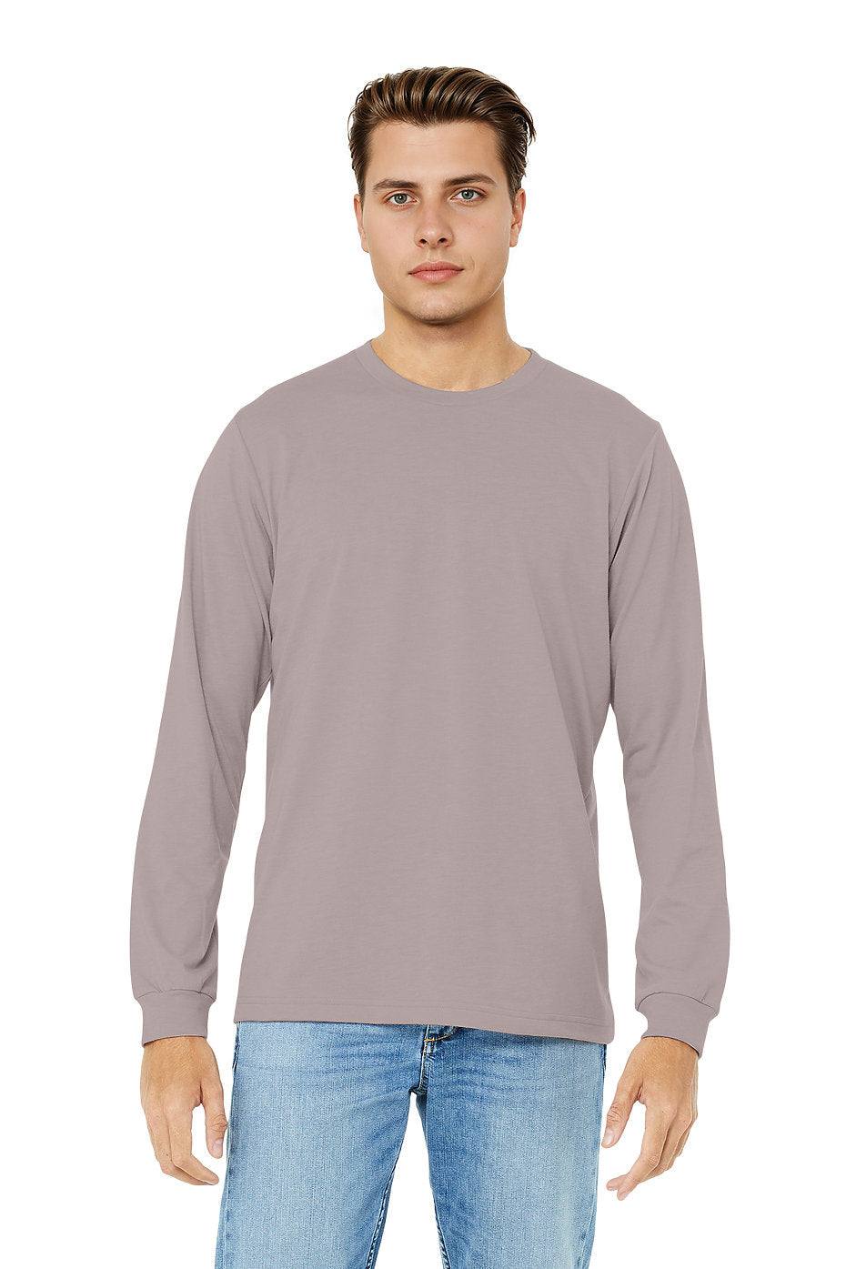 Unisex Heather CVC Long Sleeve Tee  Bella+Canvas  3501CVC LARGE, X-LARGE, & XX-LARGE