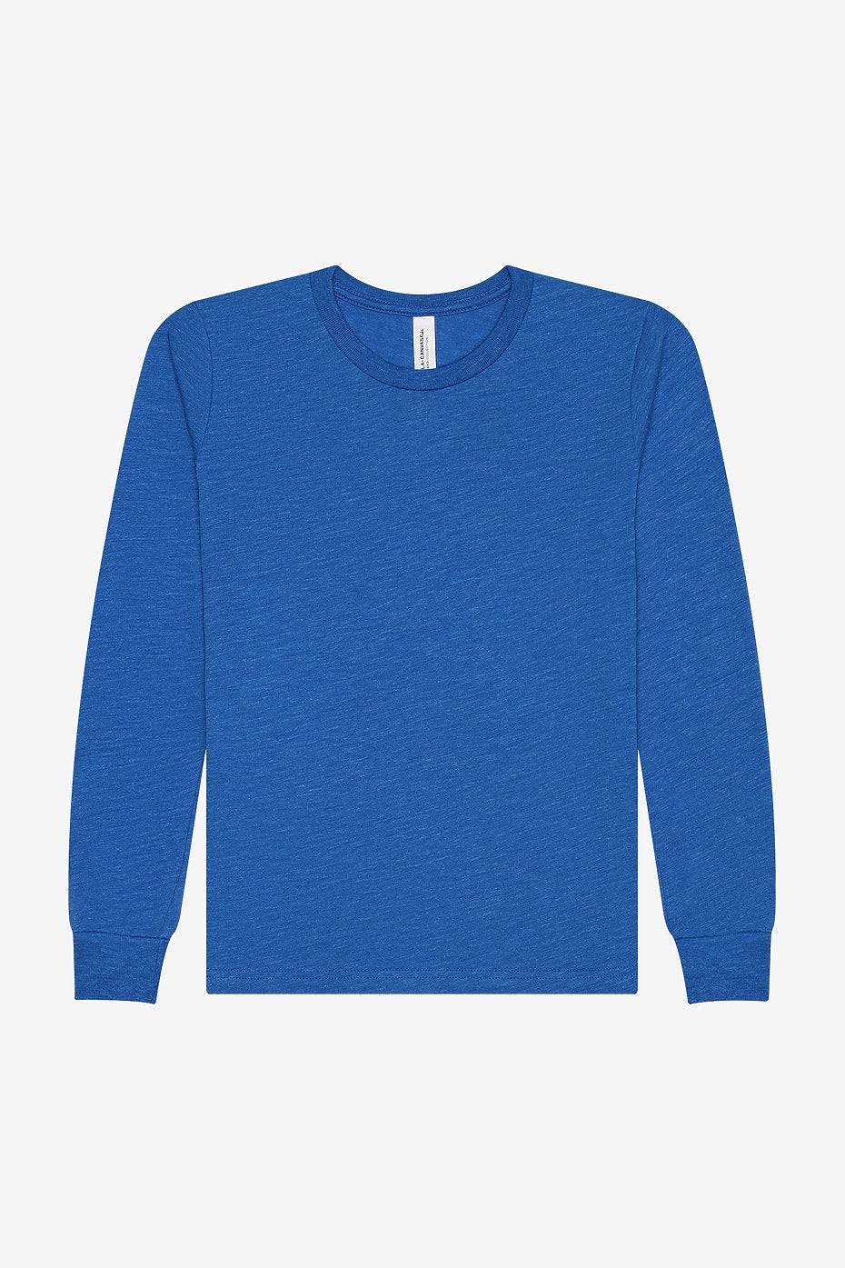 Youth Triblend Long Sleeve Tee  Bella+Canvas  3513Y