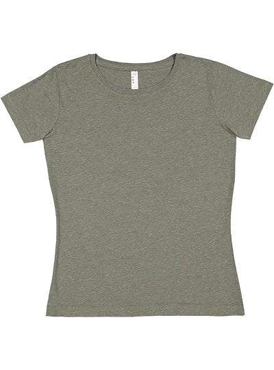 Women's Fine Jersey Tee  LAT  3516  LARGE