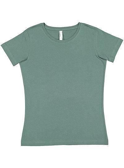 Women's Fine Jersey Tee  LAT  3516  LARGE