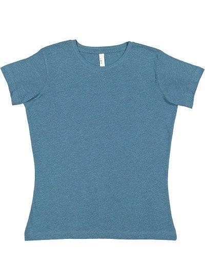 Women's Fine Jersey Tee  LAT  3516  LARGE