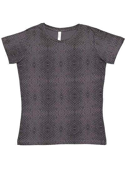 Women's Fine Jersey Tee  LAT  3516  LARGE
