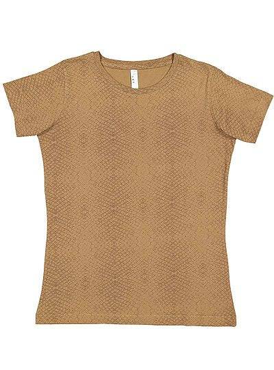Women's Fine Jersey Tee  LAT  3516  LARGE