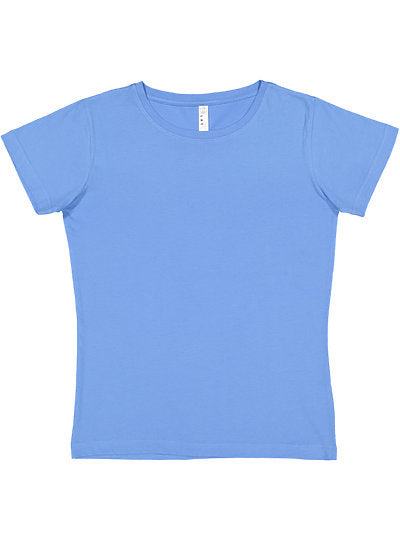 Women's Fine Jersey Tee  LAT  3516  LARGE