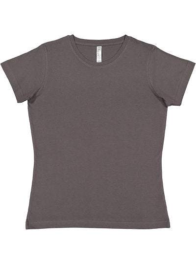 Women's Fine Jersey Tee  LAT  3516  LARGE