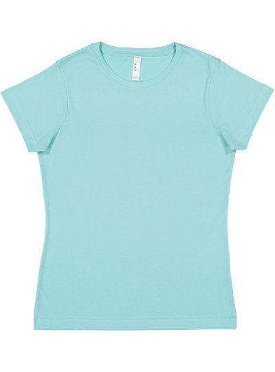 Women's Fine Jersey Tee  LAT  3516  LARGE