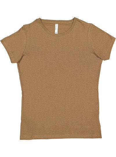 Women's Fine Jersey Tee  LAT  3516  LARGE