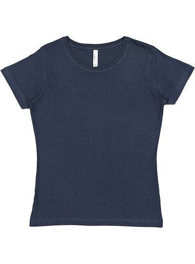 Women's Fine Jersey Tee  LAT  3516  LARGE