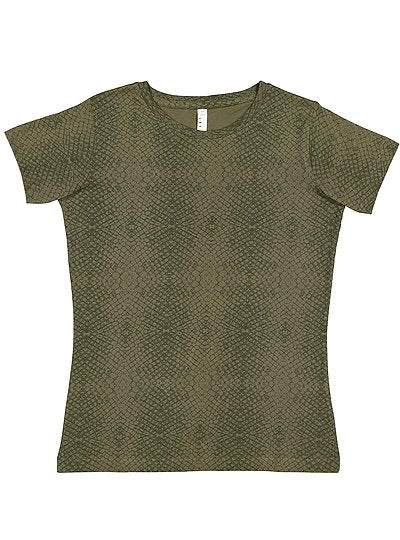 Women's Fine Jersey Tee  LAT  3516  LARGE