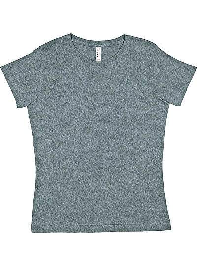 Women's Fine Jersey Tee  LAT  3516  LARGE