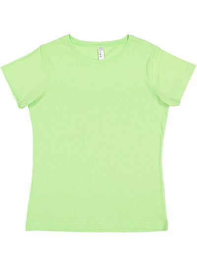Women's Fine Jersey Tee  LAT  3516  LARGE