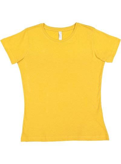 Women's Fine Jersey Tee  LAT  3516  LARGE