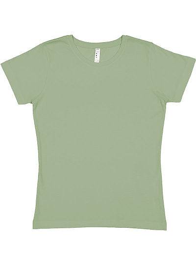 Women's Fine Jersey Tee  LAT  3516  LARGE
