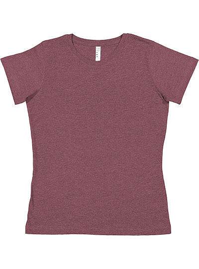 Women's Fine Jersey Tee  LAT  3516  LARGE