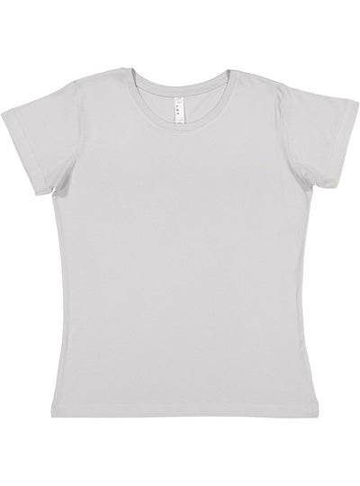 Women's Fine Jersey Tee  LAT  3516  LARGE