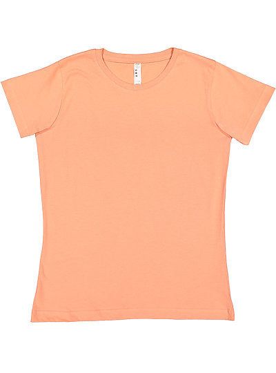 Women's Fine Jersey Tee  LAT  3516  LARGE
