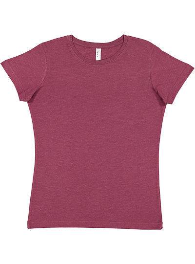 Women's Fine Jersey Tee  LAT  3516  LARGE