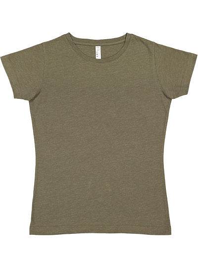 Women's Fine Jersey Tee  LAT  3516  LARGE