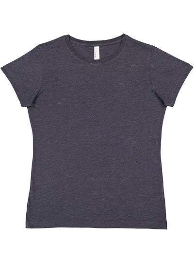 Women's Fine Jersey Tee  LAT  3516  LARGE