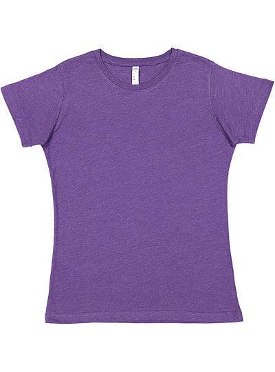 Women's Fine Jersey Tee  LAT  3516  LARGE