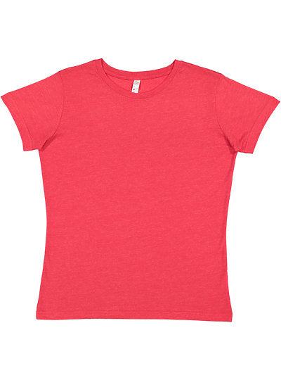 Women's Fine Jersey Tee  LAT  3516  LARGE