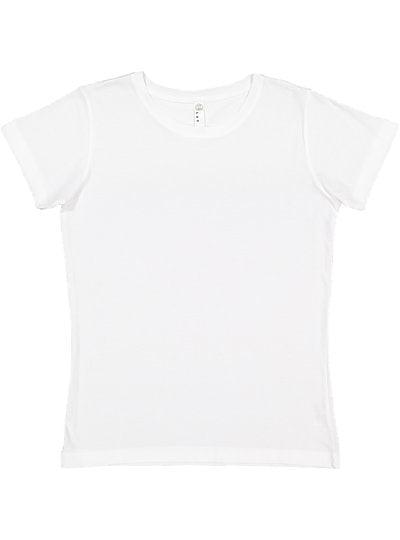 Women's Fine Jersey Tee  LAT  3516  LARGE