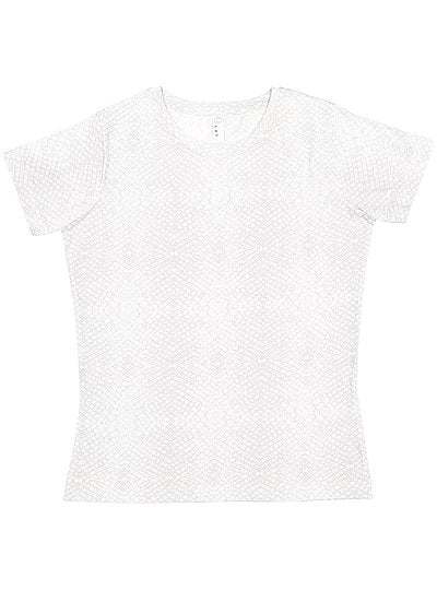 Women's Fine Jersey Tee  LAT  3516  LARGE