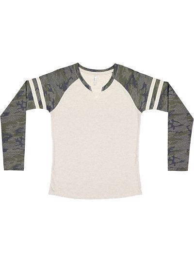 Women's Gameday Mashup Long Sleeve  LAT  3534