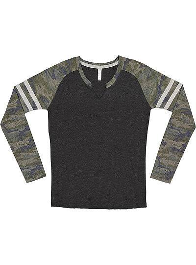Women's Gameday Mashup Long Sleeve  LAT  3534