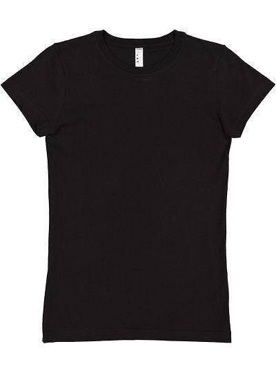 Women's Fitted Fine Jersey Tee  LAT  3616